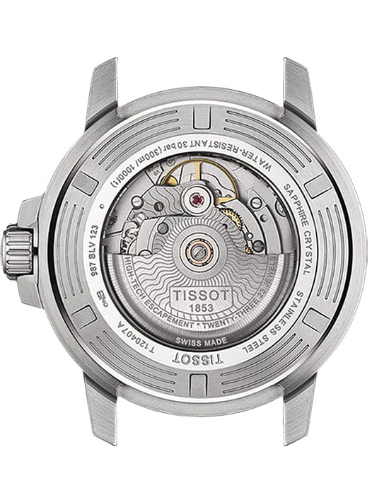 Оригинальные часы Tissot Tissot Seastar 1000 Powermatic 80 T120.407.11.041.02 механические калибр механизма powermatic 80.111 общий вид